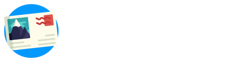 Postaly Logo White